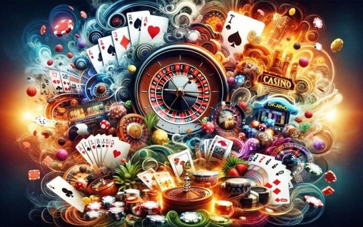 Mesin slot online modern dengan tampilan visual menarik